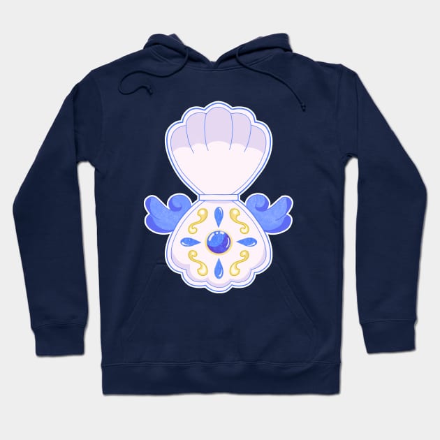 Blue Shell Hoodie by Kiroiharu